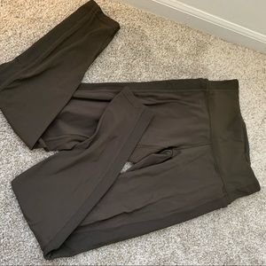 Lululemon Hunter Green Full Length Leggings